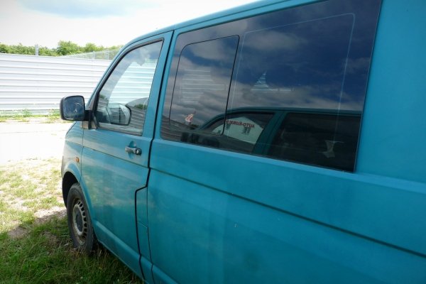 Fotel prawy pasażera podwójny dwójka VW Transporter T5 2005 Bus 