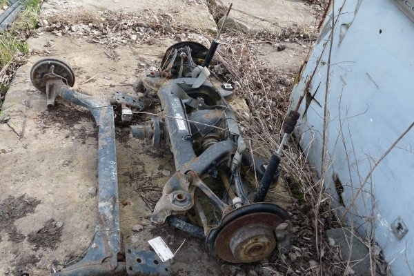 Most dyfer tył Mercedes C-klasa W203 2006 2.2CDI Kombi (Przełożenie: 2.82)