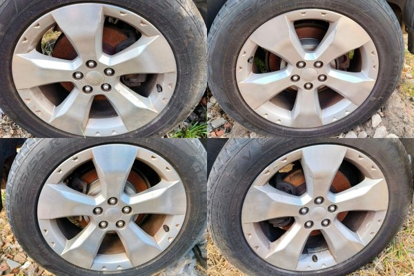 Felgi aluminiowe R17 5x100  Subaru Forester III SH 2008 2.0D EE20Z 2008 Suv