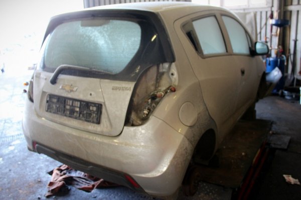 Zderzak tył Chevrolet Spark M300 2013 1.0i B10D1 Hatchback 5-drzwi 