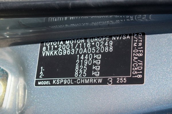 _Zderzak tył Toyota Yaris II XP90 2006 1.0VVTI 1KR-FE Hatchback 5-drzwi