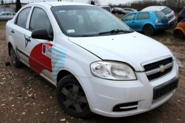 Zamek drzwi tył lewy Chevrolet Aveo T250 2011 Sedan 