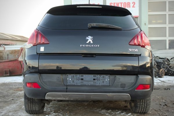 Klapa bagażnika burta tył Peugeot 3008 I Lift 2013 Crossover 5-drzwi (dolna część)