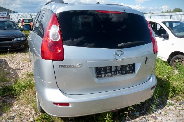 Zderzak tył Mazda 5 CR 2005 Van (kod lakieru: 22V)
