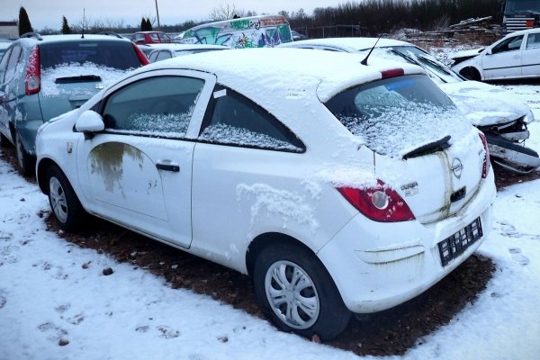 Klapa bagażnika tył Opel Corsa D 2010 Hatchback 3-drzwi
