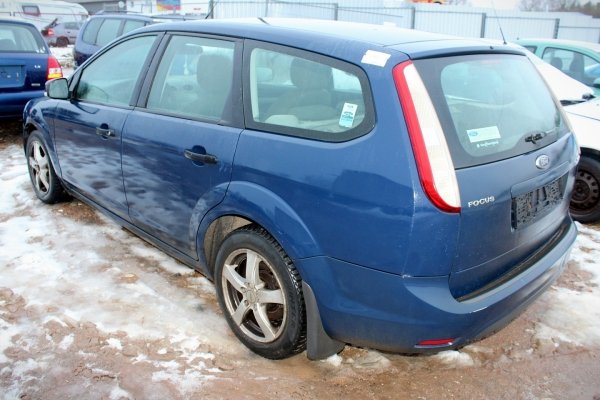 Drzwi przód lewe Ford Focus MK2 Lift 2008 Kombi (Blazer Blue)