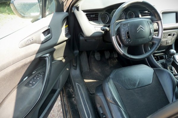 _Podnośnik szyby przód prawy Citroen C5 II 2009 Kombi 
