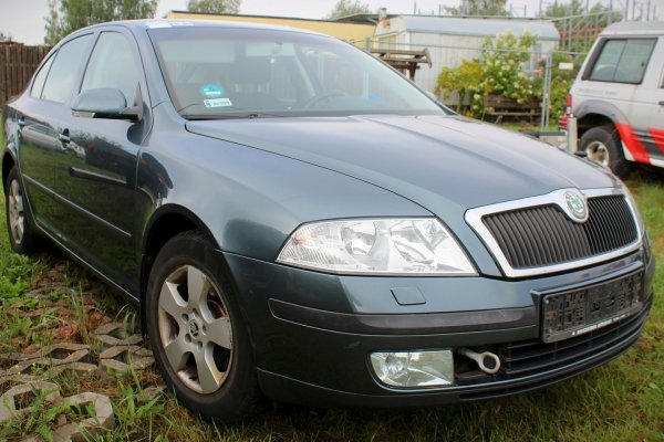 Podnośnik szyby tył prawy Skoda Octavia II 1Z 2004 1.6FSI BLF Liftback
