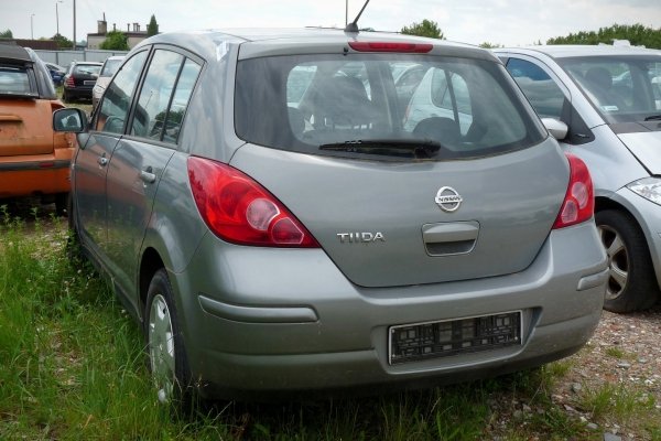 Podnośnik szyby tył prawy Nissan Tiida C11 2008 Hatchback 5-drzwi