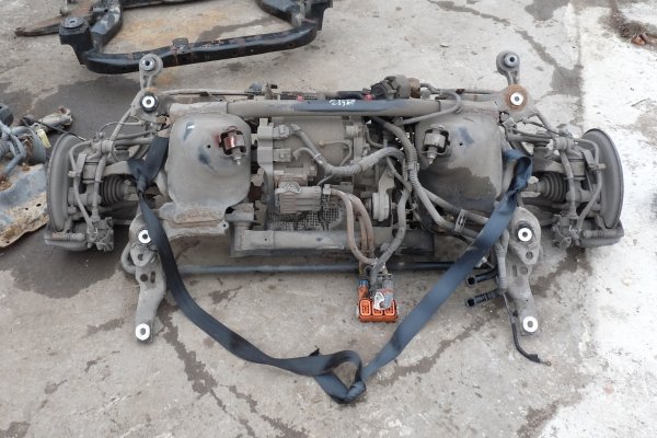 Belka ława sanki Wózek zawieszenia tył Peugeot 3008 I Lift 2013 2.0HDI RHC HYbrid4