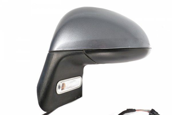 Lusterko lewe Citroen C4 2008 Hatchback 5-drzwi (KTH-LAKIER SZARY THORIUM, 7-PIN) 