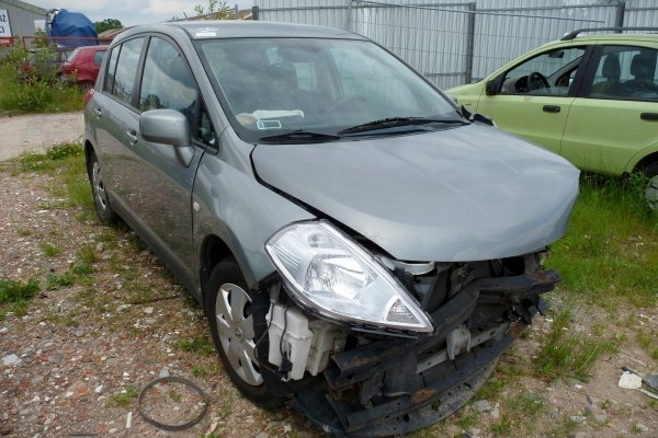 Zamek drzwi tył prawy Nissan Tiida C11 2008 Hatchback 5-drzwi