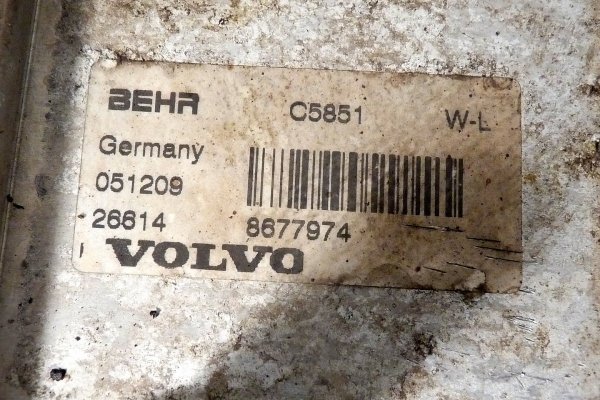 Chłodnica oleju Volvo S80 2006 2.5T B5254T2