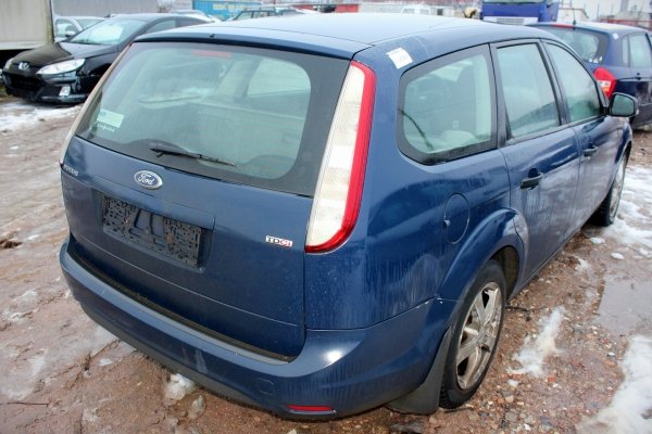 Lusterko lewe Ford Focus MK2 Lift 2008 Kombi (5-PIN, Blazer Blue)