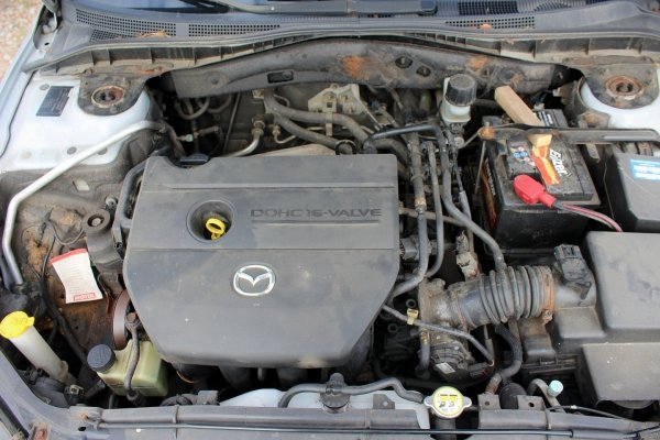 Szyba drzwi tył prawa Mazda 6 GY 2006 Kombi