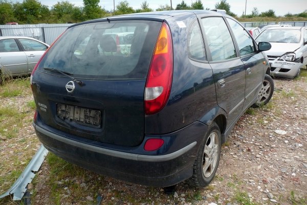 Lusterko prawe Nissan Almera Tino 2005 Minivan  (kod lakieru: BW9) 