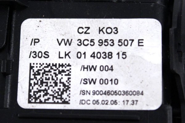 Przełącznik zespolony VW Passat B6 2005-2010 3C5953507E