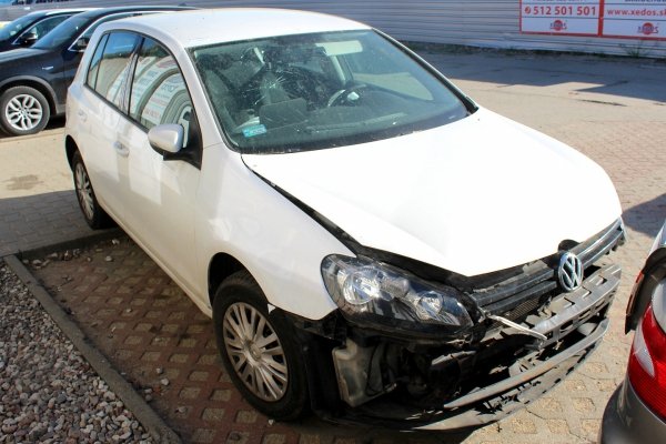 Szyba drzwi przód lewa VW Golf VI 5K 2011 1.4i CGGA Hatchback 5-drzwi