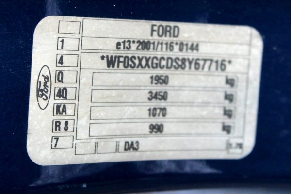 Zamek drzwi przód prawy Ford Focus MK2 Lift 2008 Kombi 