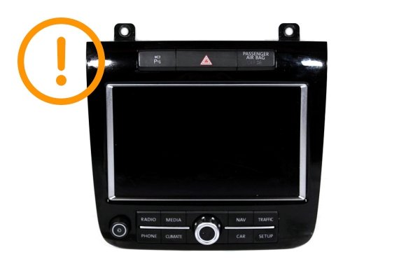 Wyświetlacz navi nawigacja VW Touareg 7P 2012