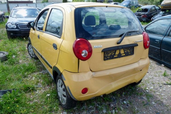 Lusterko prawe Chevrolet Matiz M200  2005 Hatchback 5-drzwi (kod lakieru: 52U)