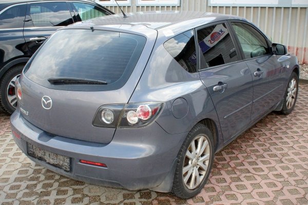 _Drzwi Przód Lewe Mazda 3 BK 2007 1.6i Hatchback 5-drzwi (gołe drzwi bez osprzętu)
