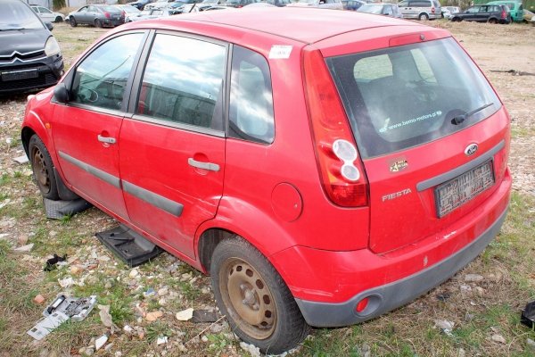 Drzwi Przód Lewe Ford Fiesta MK6 Lift 2007 1.3i Hatchback 5-drzwi (gołe drzwi bez osprzętu)