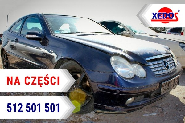 Błotnik przód lewy Mercedes C-klasa W203 2003 Sportcoupe 
