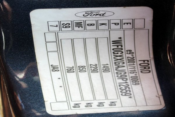 Stacyjka Ford Fiesta MK7 2009 1.4i Hatchback 3-drzwi