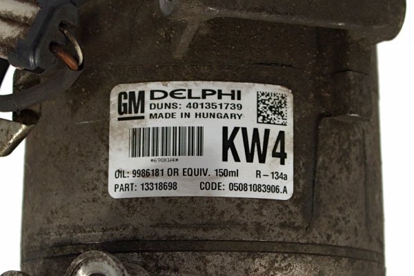 Sprężarka klimatyzacji Opel Astra H 2010 1.3CTDI Z13DTH