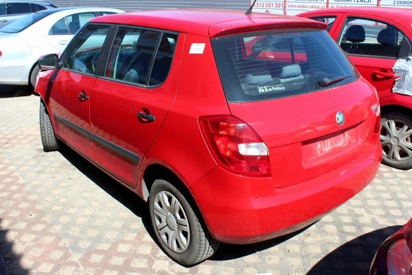 Drzwi przód lewe Skoda Fabia II 5J 2010 Hatchback 5-drzwi (kod lakieru LF3K)