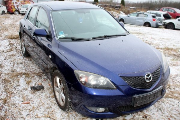 _Zderzak Tył Mazda 3 BK 2003 1.6i Hatchback 5-drzwi