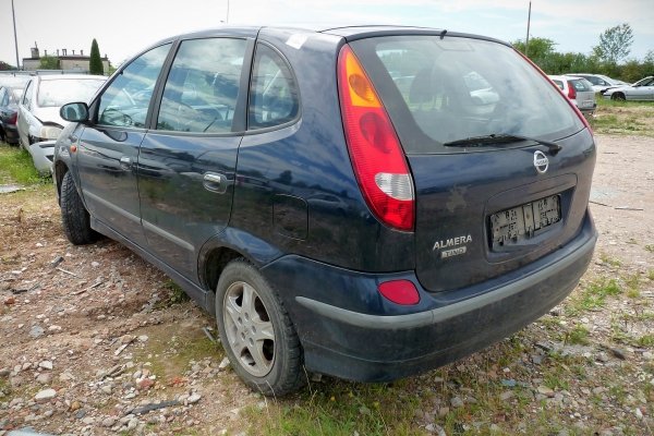 Lusterko lewe Nissan Almera Tino 2005 Minivan (kod lakieru: BW9)