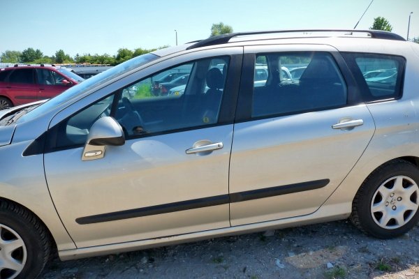 _Zderzak tył Peugeot 308 I SW 2009 (2007-2011) Kombi (kod lakieru: ETS)
