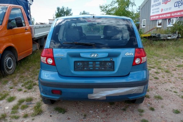 Drzwi przód lewe Hyundai Getz TB 2005 (2002-2005) Hatchback 3-drzwi (Kod lakieru: XU - SEA SIDE BLUE)