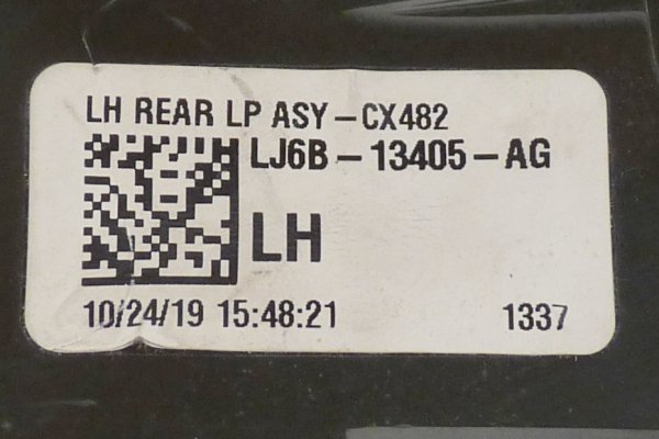 _Lampa tył Lewa LED Ford Escape IV 2019-2022 Suv 5-drzwi USA