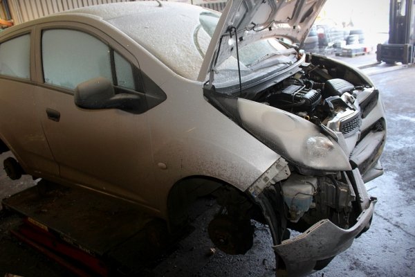 Klamka drzwi przód lewa Chevrolet Spark M300 2013 1.0i B10D1 Hatchback 5-drzwi 