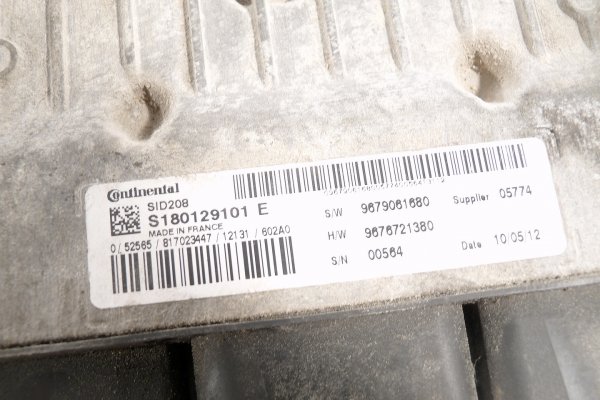 Komputer sterownik silnika Citroen Jumper 2012 2.2HDI