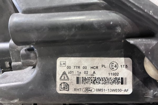 _Reflektor lewy Ford Focus MK2 Lift 2008-2010 Hatchback 5-drzwi 