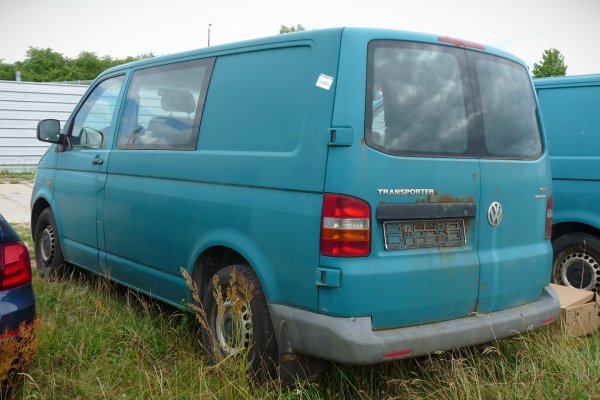 Fotel prawy pasażera podwójny kanapa przód VW Transporter T5 2005 Bus