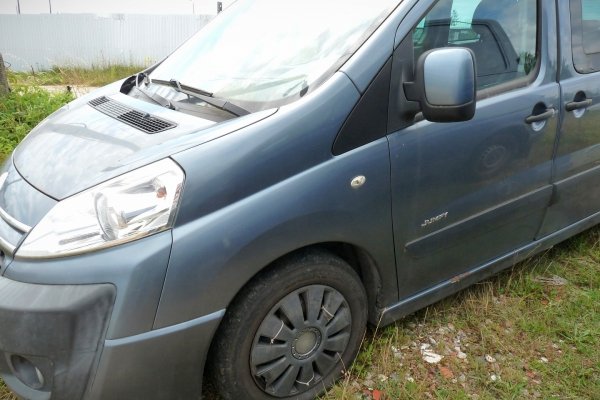 Szyba drzwi przód lewa Citroen Jumpy II 2007 Bus 
