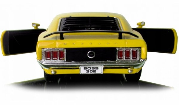 1970 FORD MUSTANG BOSS 302 Auto METALOWY MODEL Welly 1:24