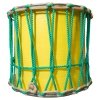Bęben Dobosza 22cm x17cm dwumembranowy żółty