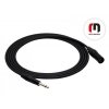 Red`s MCN 13 20 BK Kabel Mikrofonowy Jack/xlr żeński 2m