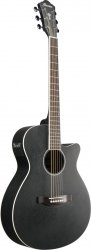 Ibanez AEG7MH-WK Weathered Black Gitara Elektro-Akustyczna