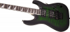 Jackson JS Series Dinky Arch Top JS32Q DKA Amaranth Fingerboard Transparent Green Burst