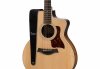 Taylor Embroidered Suede Black 2,5 Pas do gitary 