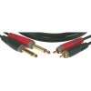 Klotz ATCJ0100 kabel 2x chinch na 2x jack 1m