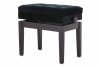 Gewa 130540 Ława do pianina palisander mat welur czarny schowek
