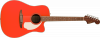 Fender California Standard Redondo CE Spruce Top Ivory Pickguard Fiesta Red